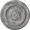 Ekena Millwork Kepler Traditional Medallion (For Canopies up to 5 1/4"), 23 5/8"OD x 1 3/4"P, Ultra Pure White CM24KPUWC - alternate 1